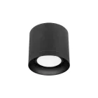 MasterLED AR111 felületre szerelhető lámpatest, kerek, 110x118, IP20, fekete GU10-es foglalattal