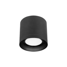   MasterLED AR111 felületre szerelhető lámpatest, kerek, 110x118, IP20, fekete GU10-es foglalattal