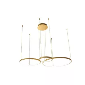 MasterLED Hodo LED csillár 20/40/60cm 77W arany