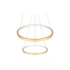 MasterLED Lynx LED csillár 40/60cm 64W arany