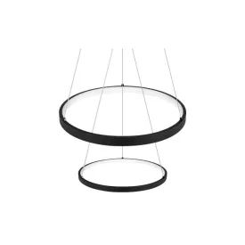 MasterLED Lynx LED csillár 40/60cm 64W fekete	