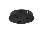 MasterLED Lynx LED csillár 40/60cm 64W fekete	