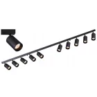 Berge GU10 lámpa VIKI-L 10 spotlámpa fekete