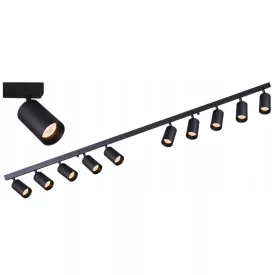 Berge GU10 lámpa VIKI-L 10 spotlámpa fekete