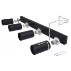 Berge GU10 lámpa VIKI-L 10 spotlámpa fekete