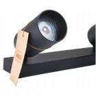 Berge GU10 lámpa VIKI-L 10 spotlámpa fekete