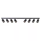 Berge VIKI-L GU10 lámpa 8 spotlámpa fekete