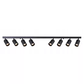 Berge VIKI-L GU10 lámpa 8 spotlámpa fekete