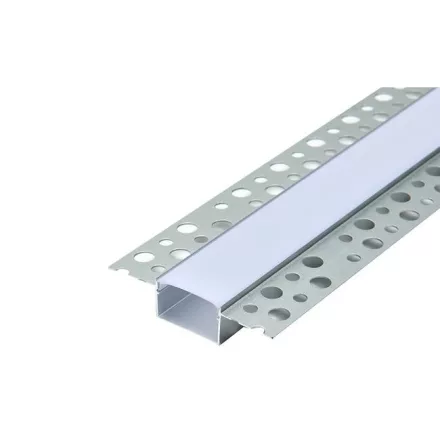 Masterled LED profil Gipszkartonba építhető 20mm 2m eloxált