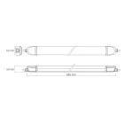 Videx Batten LED lámpatest IP65 20W 0,6M 5000K 220V