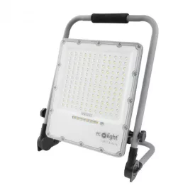 Ecolight LED MUNKAHELYI LÁMPA AKKUMULÁTORRAL 100W 5000K