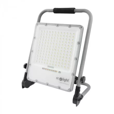 Ecolight LED MUNKAHELYI LÁMPA AKKUMULÁTORRAL 100W 5000K