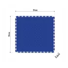 Moduláris garázspadló PC 50x50x0,6cm - kék