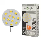 Ecolight G4-es izzó 3W, 12V, 4000K, 300lm