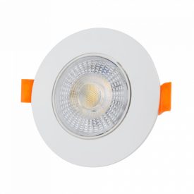   Ecolight LED mélysugárzó 3W/5W/7W CCT fehér kör alakú, billenthető