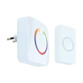 Eliza 230V fehér vezeték nélüli csengő