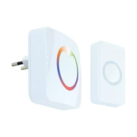 Eliza 230V fehér vezeték nélüli csengő