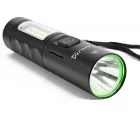 Videx TITANUM hordozható LED zseblámpa, 12000K / 6500K, 160lm, TLF-T16