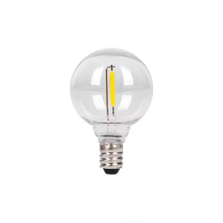 MasterLED LED izzó E12 izzószálas G40 230V 1W (5db / csomag)