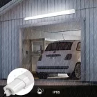 10db-os Berge Hermetikus fekete LED panel 120cm - 36W - semleges színű