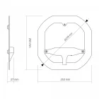 VIDEX VL-MLC-50C LED modul 50W 3000K-4000K-6500K