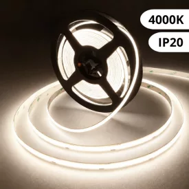   Ledmaster COB LED szalag 8W/m, 800lm, 4000K, IP20, 5m/tekercs