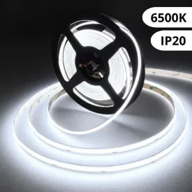   Ledmaster COB LED szalag 8W/m, 800lm, 6500K, IP20, 5m/tekercs