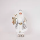 Eurolamp ezüst és arany mikulás, 60cm