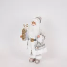 Eurolamp ezüst és arany mikulás, 60cm