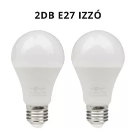 EcoLight E27-es foglaltú izzó 2db
