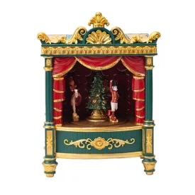   Eurolamp színház, zebnével és mozgással, 3xAA elemmel, 23,5x23,5x28cm