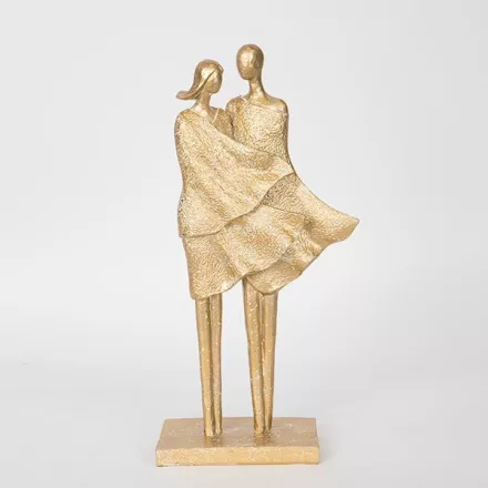 Eurolamp dekoratív páros, arany szobor