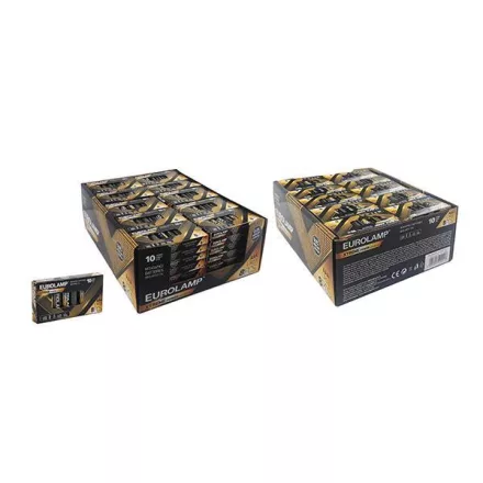 Eurolamp XTREME power elem AAA LR03 1,5 8DB papír csomagolsában