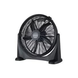  Eurolamp dobozos ventilátor, 100 W, átmérő: 50 cm, fekete
