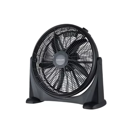 Eurolamp dobozos ventilátor, 100 W, átmérő: 50 cm, fekete