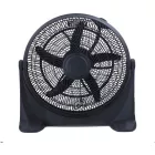 Eurolamp dobozos ventilátor, 100 W, átmérő: 50 cm, fekete