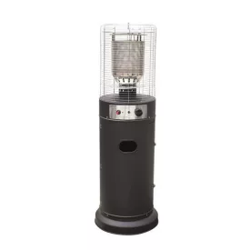   Eurolamp Gáztűzhely Lighthouse, 11 kW teljesítménnyel és 800 g/h fogyasztással, 46x46x135 cm fekete
