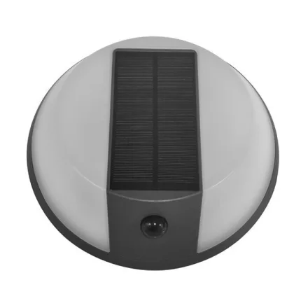 Eurolamp fali napelemes lámpa 5W 500lm természetes fehér fénnyel 4000K IP54