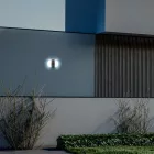 Eurolamp fali napelemes lámpa 5W 500lm természetes fehér fénnyel 4000K IP54