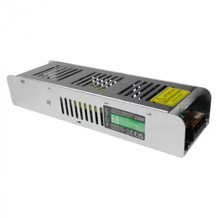 Ecolight LED tápegység 250W 12V 20A IP20 SLIM 224x69x40