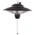 Eurolamp függesztett mennyezeti hősugárzó fekete, 2000W, IP24