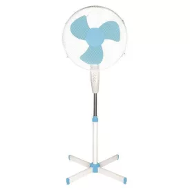 Eurolamp állóventilátor 60W, 41 cm átmérő, kék-fehér