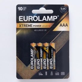 Eurolamp XTREME power elem AAA LR03 1.5V 4DB