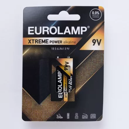 Eurolamp XTREME power elem 9V 6LR61 1DB