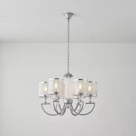   EUROLAMP ARTE ILLUMINA KRISTALLO Függesztett lámpatest 6XE14 MAX 40W 450X630mmA RTE ILLUMINA KRISTALLO 