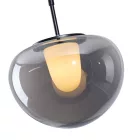 EUROLAMP ARTE ILLUMINA FIME Függesztett lámpatest G9 MAX 25W 250X1310mm Füstüveg