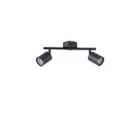 EUROLAMP ARTE ILLUMINA SPOT Fekete Fém 2XGU10 300X80X155mm 