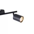 EUROLAMP ARTE ILLUMINA SPOT Fekete Fém 2XGU10 300X80X155mm 