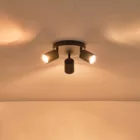 EUROLAMP ARTE ILLUMINA SPOT Fekete Fém 3XGU10 Φ180X135mm 