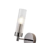 EUROLAMP ARTE ILLUMINA Falilámpa beépített LED Fekete 1XE14 ΜΑΧ 40W 155Χ100Χ245mm 